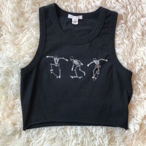 S/XS Cropped tank